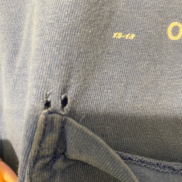 Off-White C/O Virgil Abloh blue tee shirt with pockets AS IS CONDITION XL - Picture 13 of 16